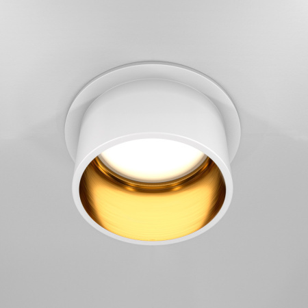 Встраиваемые точечные светильники — Встраиваемый светильник Maytoni Technical DL050-01WG купить в 