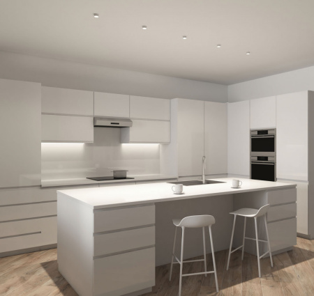 Встраиваемые точечные светильники — Встраиваемый светильник Denkirs DK3056-WH купить в 