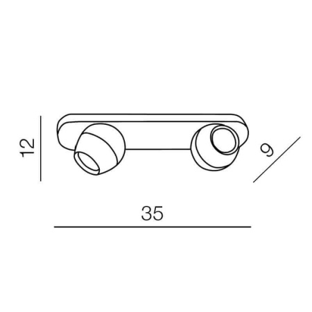Споты — Спот Azzardo Pera 2 AZ1248 купить в 
