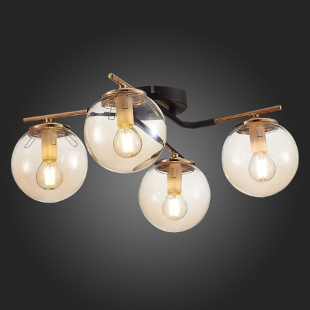 Люстры накладные — Накладная люстра Evoluce SLE106902-04 купить в 