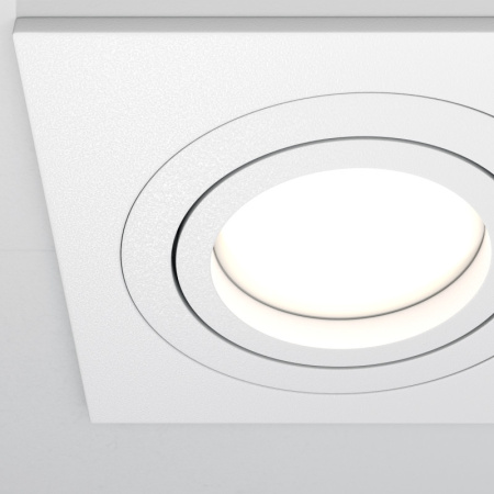 Встраиваемые точечные светильники — Встраиваемый светильник Maytoni Technical DL024-2-01W купить в 