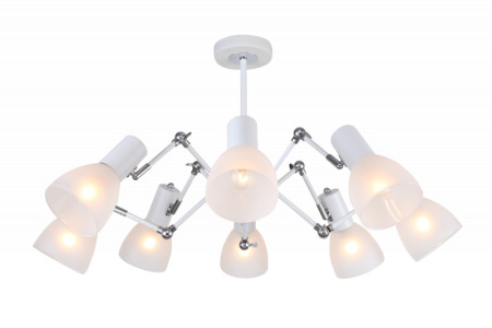 Люстры на штанге — Люстра на штанге Freya FR5080PL-08W купить в 