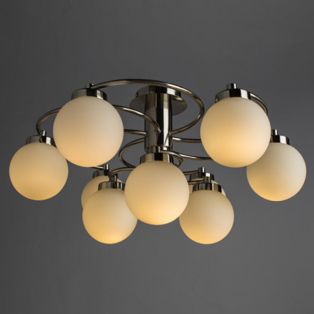 Люстры на штанге — Люстра на штанге ARTE Lamp A8170PL-9SS купить в  Люстры на штанге — Люстра на штанге ARTE Lamp A8170PL-9SS купить в