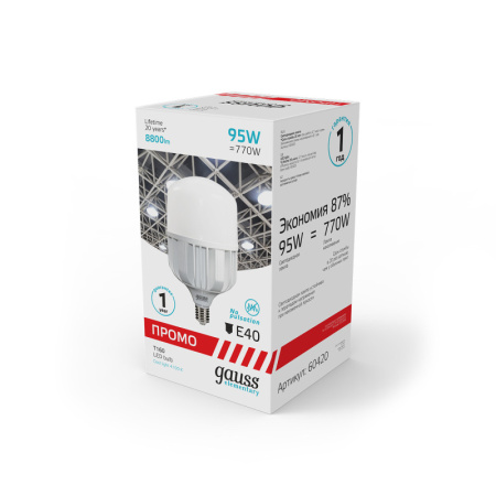 Светодиодные лампы — Светодиодная лампа Gauss 60420 купить в 