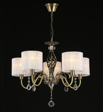 Люстры подвесные — 3346/5 бронза купить в 