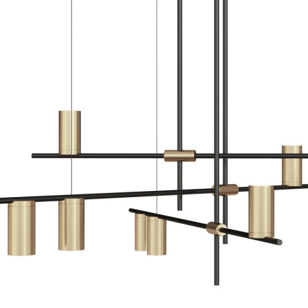 Люстры на штанге — Люстра на штанге LOFT IT 8120-9 купить в 