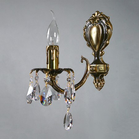 Настенные бра — Бра AMBIENTE by BRIZZI 2226/1 PB Tear Drop купить в 