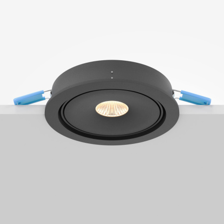 Встраиваемые точечные светильники — Встраиваемый светильник Maytoni Technical DL060-9W3-4-6K-B купить в 