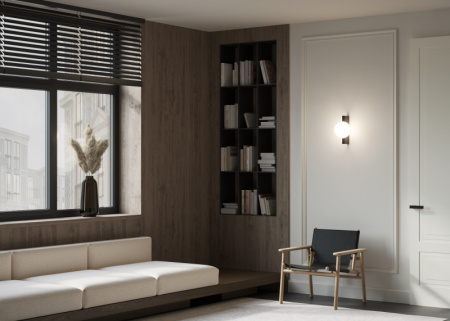 Настенные бра — Бра Maytoni MOD324WL-01B купить в 