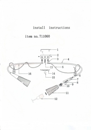 Люстры накладные — Накладная люстра Lightstar 711060 купить в 