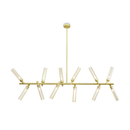 Люстры на штанге — Люстра на штанге Freya FR5379PL-12G купить в 