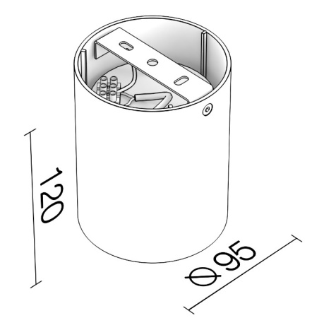 Накладные точечные светильники — Накладной светильник LeDron HDL5600 Alum купить в  Накладные точечные светильники — Накладной светильник LeDron HDL5600 Alum купить в