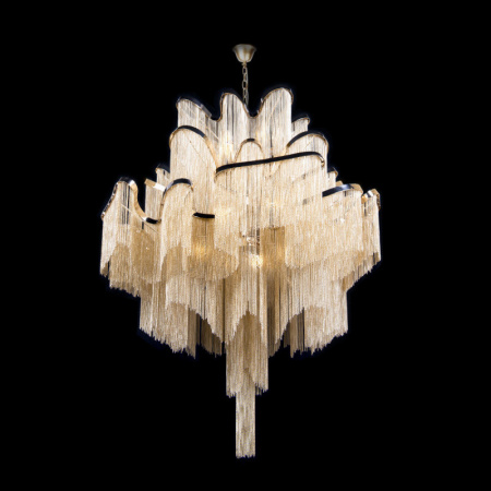 Люстры каскадные — Каскадная люстра LOFT IT 10208/1000 Gold купить в 