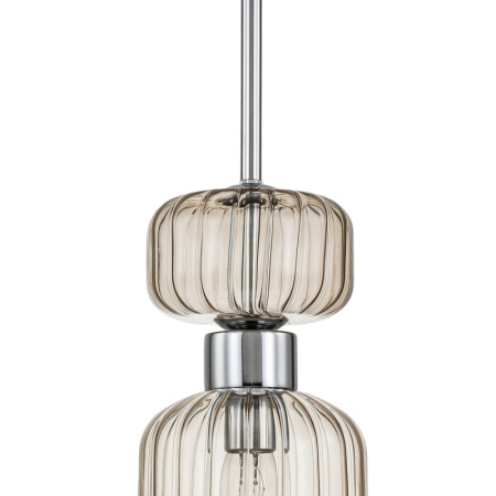 Подвесные светильники — Подвесной светильник Escada 1141/1S Chrome/Beige купить в 