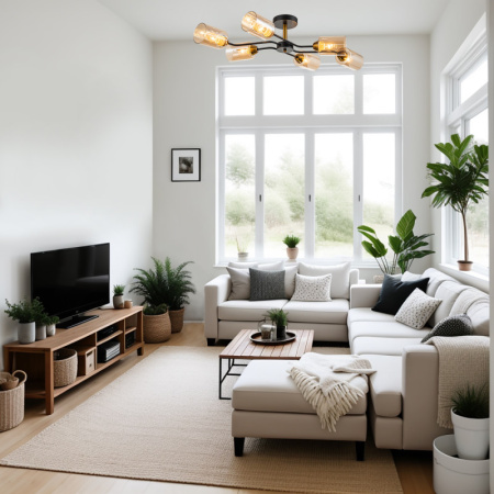 Люстры на штанге — Люстра на штанге Escada 1131/6P Black/Gold купить в 