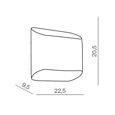 Настенные бра — Настенный светильник Azzardo Pancake AZ0113 купить в 