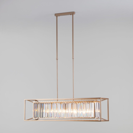 Люстры на штанге — Люстра на штанге Bogate's 299/6 шампань Strotkis купить в 