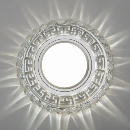 Встраиваемые точечные светильники — Встраиваемый светильник Elektrostandard 2217 MR16 CL прозрачный купить в 