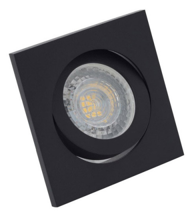 Встраиваемые точечные светильники — Встраиваемый светильник Denkirs DK2016-BK купить в 