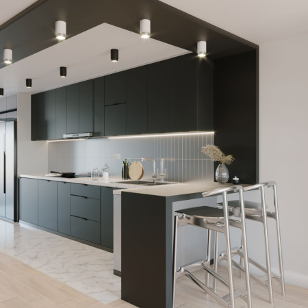 Накладные светильники — Накладной светильник Elektrostandard Cors 10W (25032/LED) белый/серебро купить в 