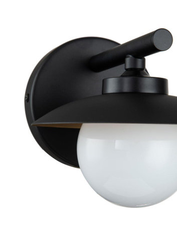 Потолочные светильники — Бра Indigo Corazza 10015/1W Black V000283 купить в 