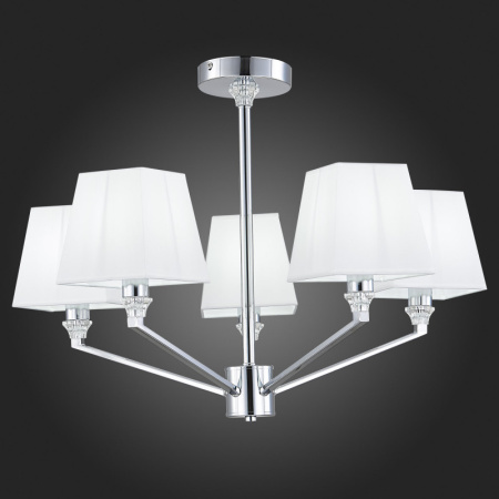 Люстры на штанге — Люстра на штанге Evoluce SLE107602-05 купить в 