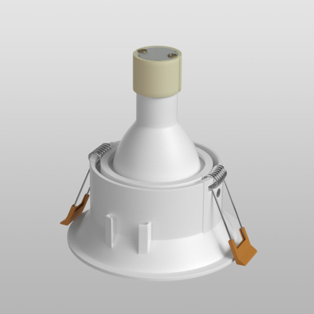 Встраиваемые точечные светильники — Встраиваемый светильник Elektrostandard 25016/01 GU10 белый купить в 