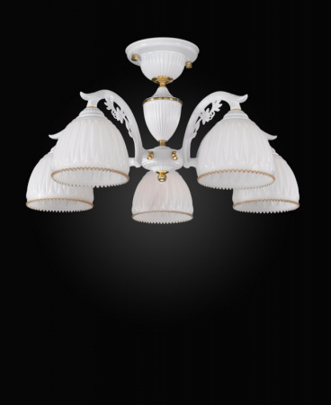 Люстры на штанге — Люстра на штанге Reccagni Angelo PL 9601/5 купить в 