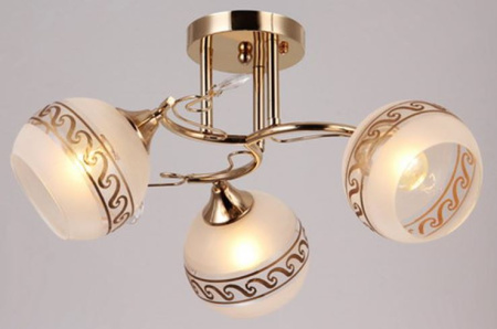 Потолочные люстры — 02945/3 (2661) золото купить в 