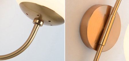 Потолочные светильники — Бра Imperium Loft Gooseneck Pelle 123236-22 купить в 