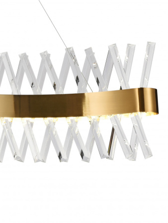 Люстры подвесные — Подвесная люстра Natali Kovaltseva LED LAMPS 81357 GOLD SATIN купить в  Люстры подвесные — Подвесная люстра Natali Kovaltseva LED LAMPS 81357 GOLD SATIN купить в
