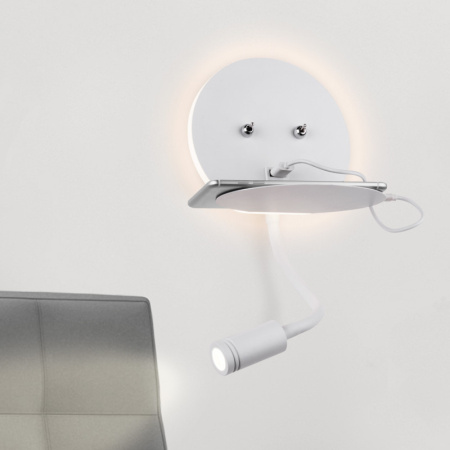 Настенные бра — Бра Elektrostandard Lungo LED белый (MRL LED 1017) купить в  Настенные бра — Бра Elektrostandard Lungo LED белый (MRL LED 1017) купить в