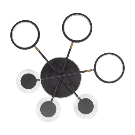 Люстры накладные — Накладная люстра LOFT IT 10164S Black купить в 