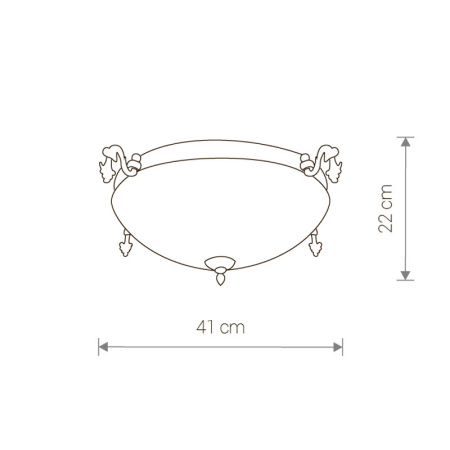 Люстры накладные — Накладная люстра Nowodvorski 4398 купить в 