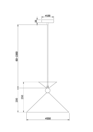 Подвесные светильники — Подвесной светильник Freya FR5392PL-01W1 купить в 