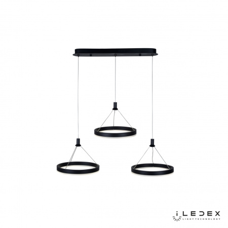 Подвесные светильники — Подвесная люстра iLedex Libra D075-3 BK купить в  Подвесные светильники — Подвесная люстра iLedex Libra D075-3 BK купить в
