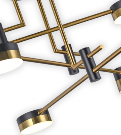 Люстры на штанге — Люстра на штанге Kink Light 07653-6 купить в 