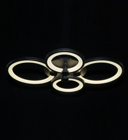 Потолочные люстры — 01447/4 черный купить в 