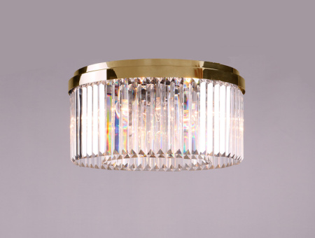 Люстры накладные — Накладная люстра Newport 10118/PL gold купить в 