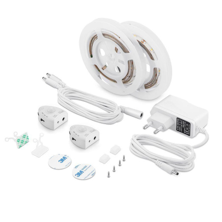 Светодиодные ленты — Светодиодная влагозащищенная лента Apeyron 2,4W/m 30LED/m 2835SMD теплый белый 2х1,2M 10-90 купить в  Светодиодные ленты — Светодиодная влагозащищенная лента Apeyron 2,4W/m 30LED/m 2835SMD теплый белый 2х1,2M 10-90 купить в