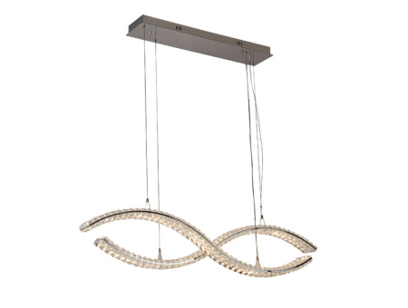 Люстры подвесные — Подвесная люстра Newport 8242/110 chrome купить в 