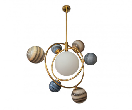 Люстры на штанге — Люстра на штанге Kink Light 07645-7 купить в 