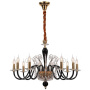 Люстры подвесные — Подвесная люстра Lumien Hall Лотер 2025/10H-BKGD купить в 