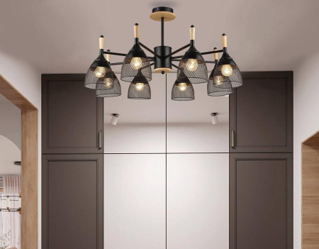 Люстры на штанге — Потолочная люстра Seven Fires Adion 66765.01.86.08 купить в 