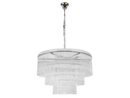 Люстры подвесные — Подвесная люстра Newport 3689+9/C nickel купить в 