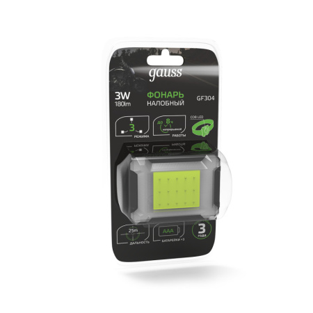 Фонари — Фонарь Gauss GF304 купить в 