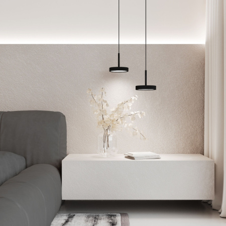 Подвесные светильники — Подвесной светильник Elektrostandard 50260 LED 14W 4000K черный купить в 