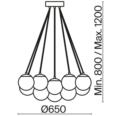 Люстры подвесные — Подвесная люстра Freya FR5231PL-19CH купить в 