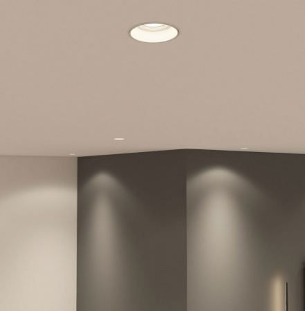 Встраиваемые точечные светильники — Встраиваемый светильник Denkirs DK3055-WH купить в 