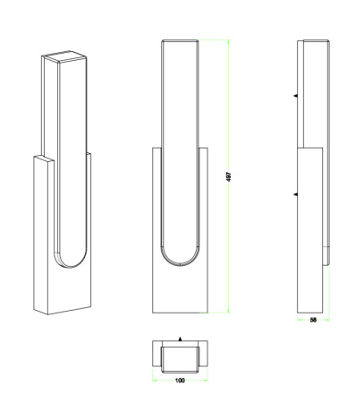 Настенные бра — Бра Zortes ZRS.30514.05 купить в 